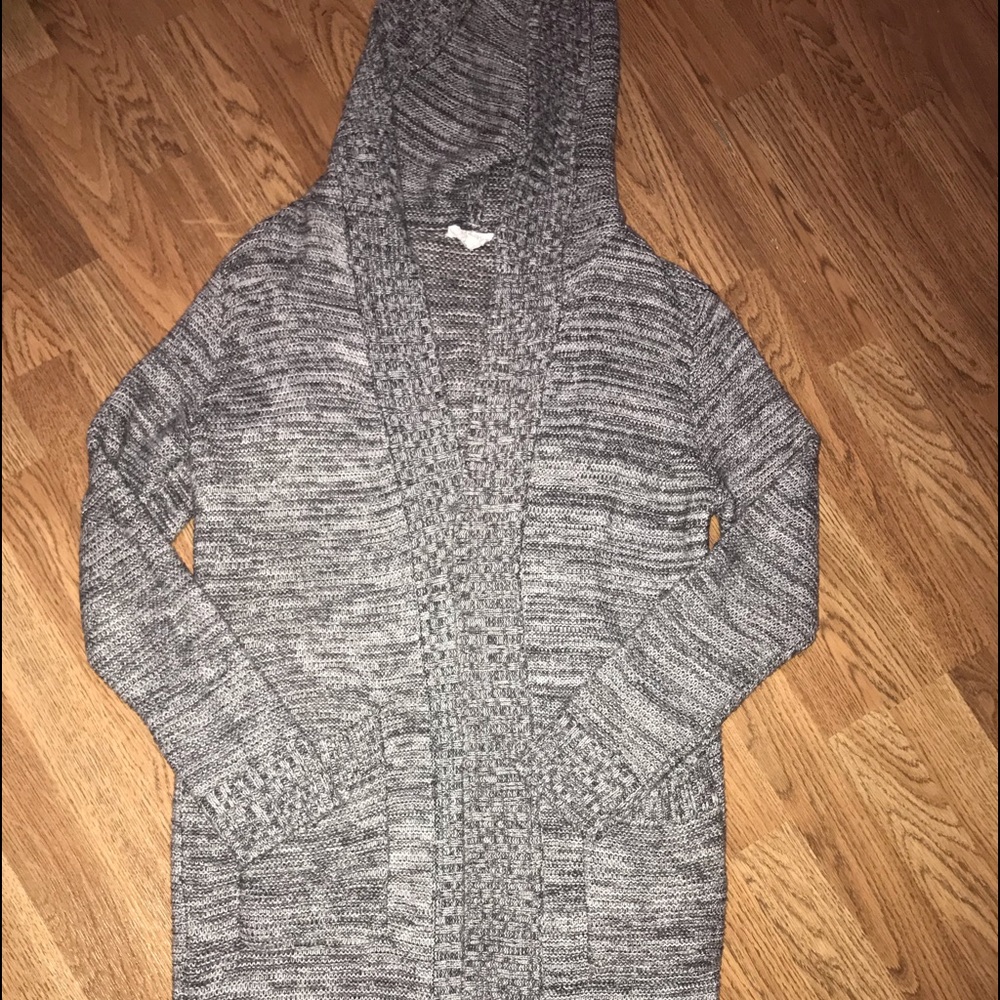 Gray Cardigan